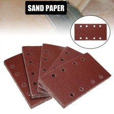 Sanding Sheets 93*185mm Hook and Loop Sandpaper 8 Holes 40-800 Grit Sanding Pad