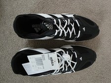 ADIDAS FYW S-97 TRAINERS, UK9, CORE BLACK/WHITE, G27986