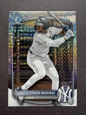 2025 Bowman Chrome Mega Box Mojo Refractor #BCP-189 Stiven Martinez
