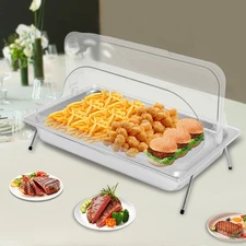 Food Serving Display Tray, Buffet Cold Serving Cooler Platter Party Platter Dish