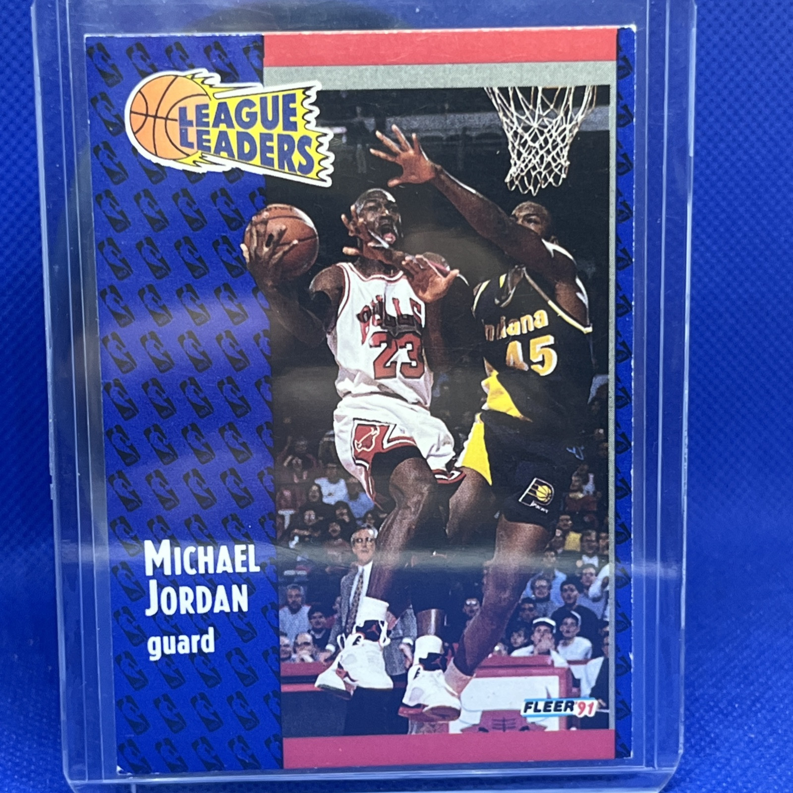 Michael Jordan 1991 Fleer #220 League Leaders Price Guide - Sports 