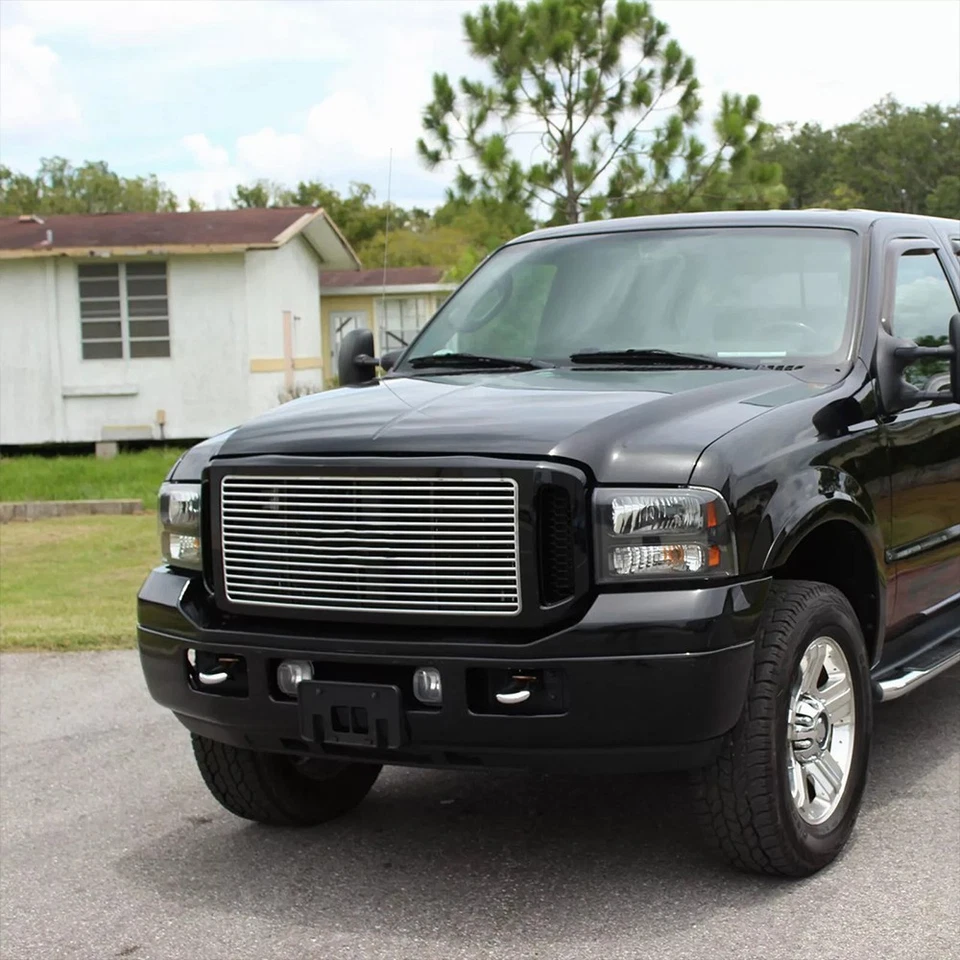 Soporte de marco de montaje de matrícula delantero para Ford F-350 Super Duty 2005-2007 Foto 4 de 4