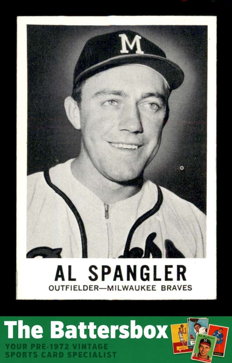 Al Spangler #38 Baseball Cards 1960 Leaf trading card — raw and PSA graded price guide