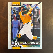 2026 Topps Series 1 Baseball Shea Langeliers #305 Oakland Athletics - NM-MT