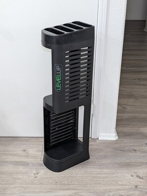 Xbox 360 Gaming Tower Level Up Storage Center Black
