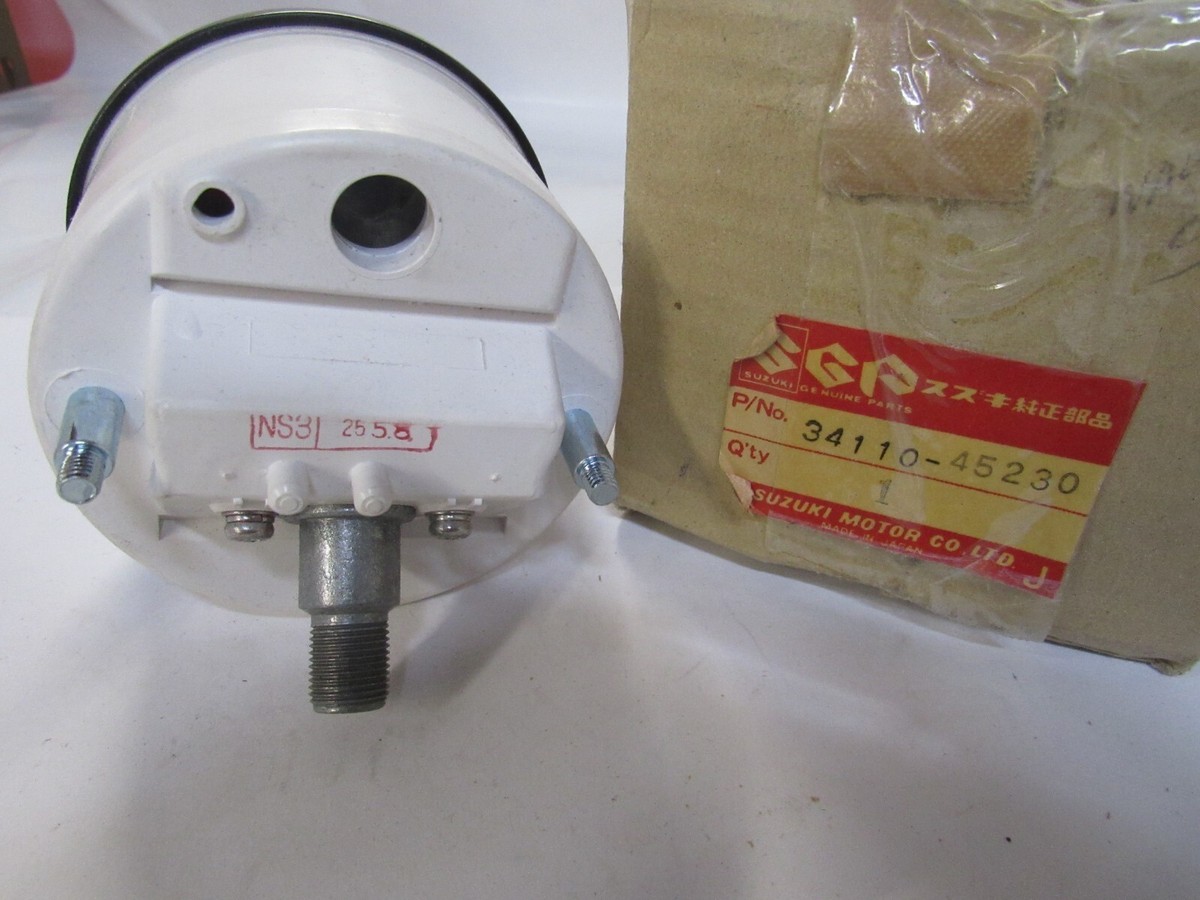 Suzuki GS450L GN400 GS750L 80-81 NOS SPEEDOMETER ASSY 34110-45230