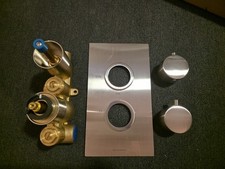 Bagnodesign Single Outlet Shower Valve Brushed Nickel