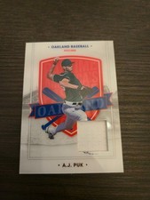 2021 Panini Chronicles - America's Pastime Swatches A.J. Puk #26 (MEM)