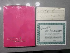 4 Pair VTG 50s Deadstock PREMIER Ladies Stockings Sheer  Bonus VAN RAALTE Pair