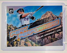 2019 Donruss Optic Peak Performers Holo Nolan Arenado Rockies #PP-16