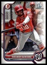 2022 Bowman Prospects Roismar Quintana Washington Nationals #BP-83