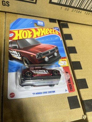 Hot Wheels Super Treasure Hunt 2025 '73 Honda Civic Custom STH - W