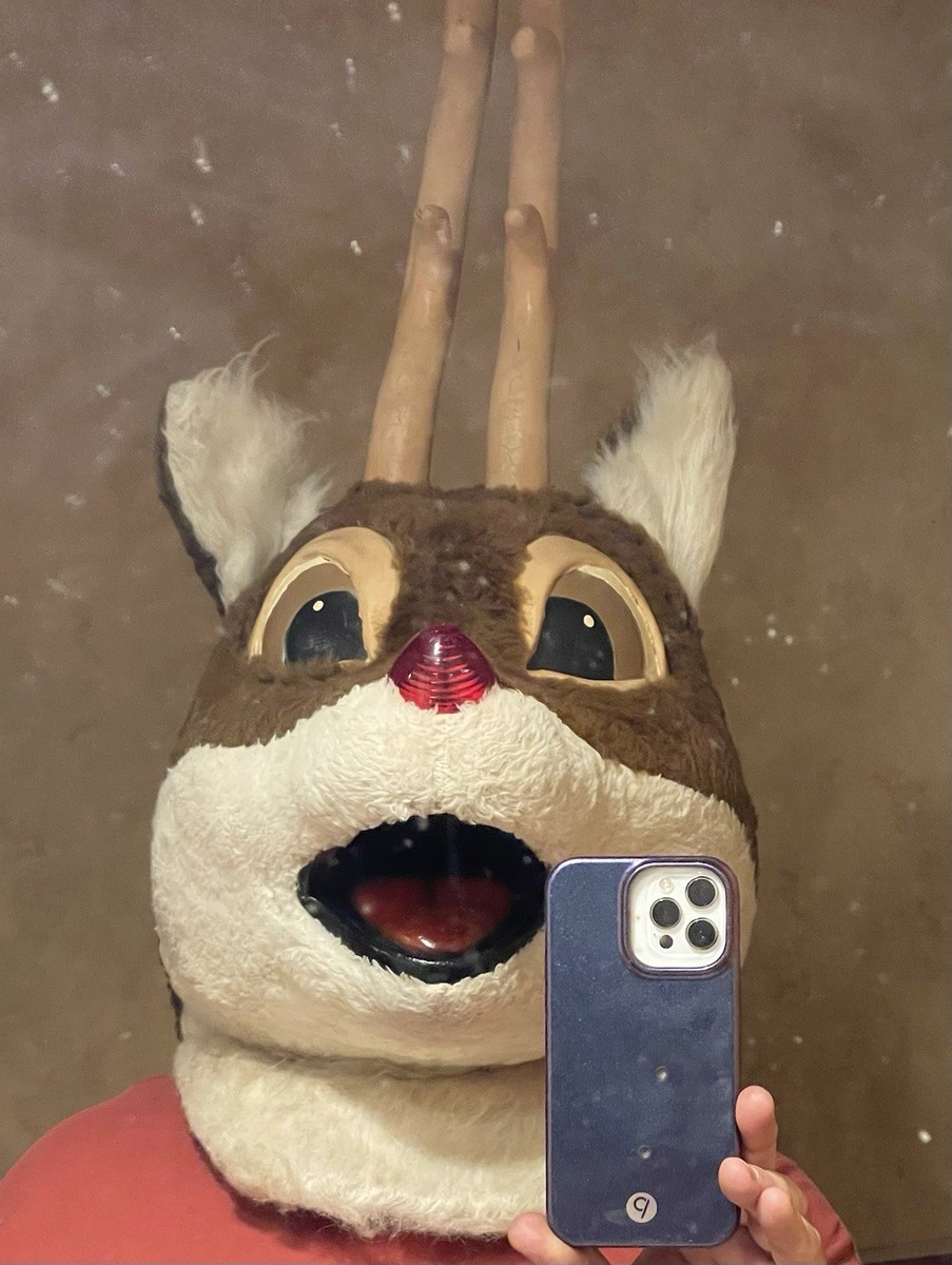 muscuto 1/12 PM(G)-03 Rudolph 完成品 Rudolph The Red Nosed Reindeer Plastic Toy Christmas Vintage
