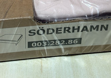 Ikea Soderhamn Footstool Ottoman Cover Samsta Light Pink 003.282.86 NEW/SEALED