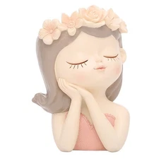 Small Fairy  Plant Pot Kit with Drainage Hole 4 Inch Indoor Cactus Pot3254