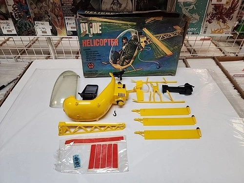 Hasbro 1971 G.I. Joe Adventure Team Helicopter #7380 w/ Original Box