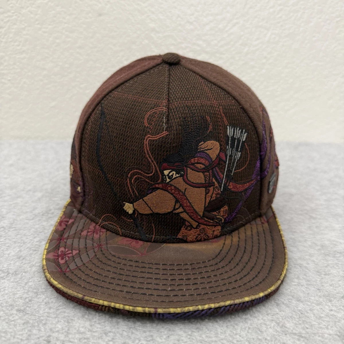 Goovin Brothers est 1895 Hat Cap 100%  Cotton Floral Panel One Size Smoke free Goorin Bros Vintage 100% Cotton (sear Sucker-like Texture  main image 2