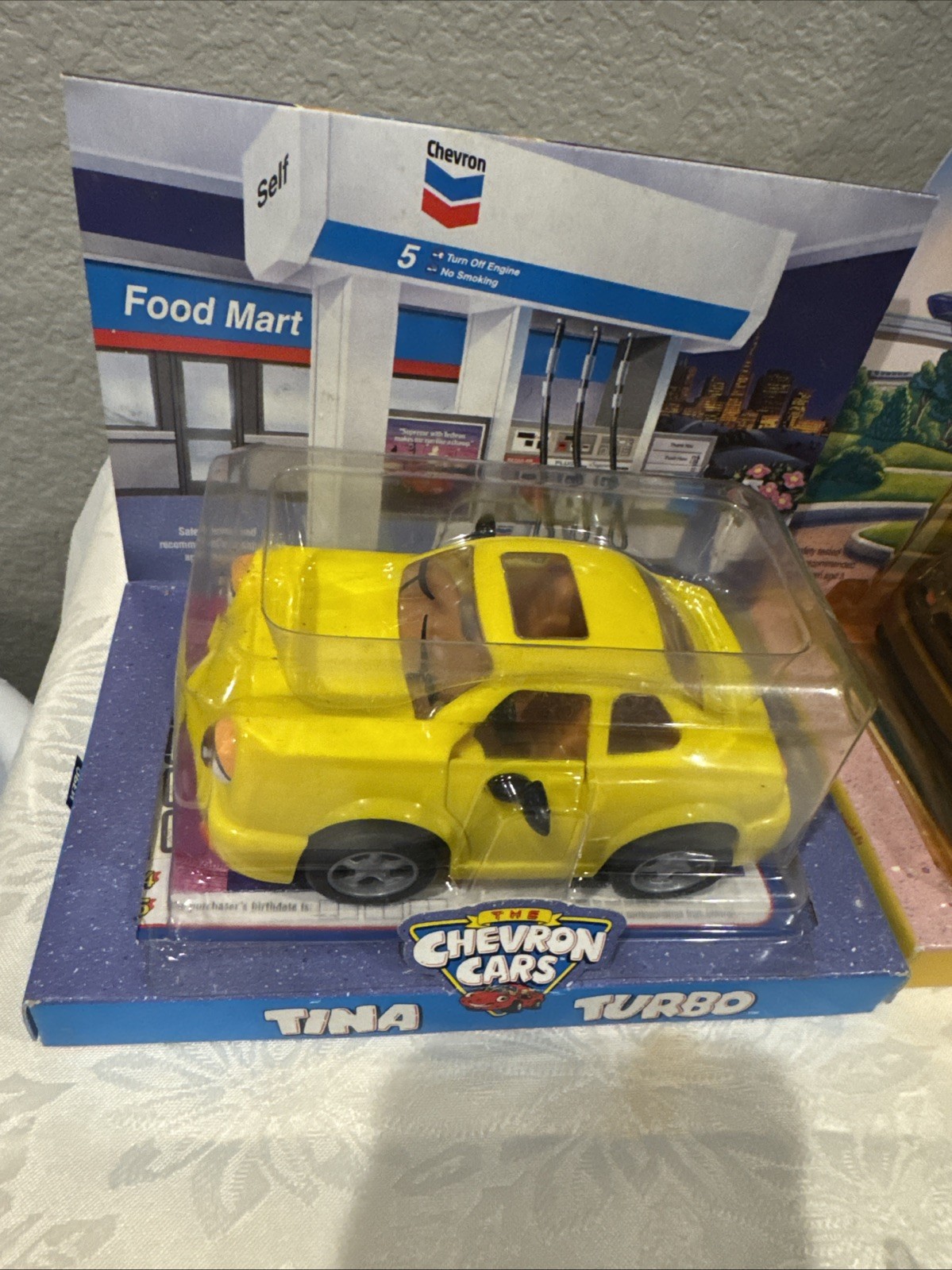 Chevron Cars Lot – 5 NIB + 4 Loose – Autopia, Tina, Leo Limo, Rudy, More