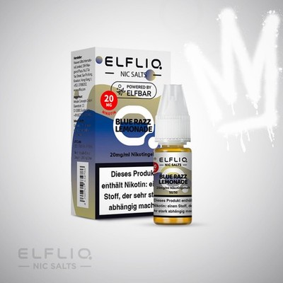 ELFLIQ ELFBAR 600 E-Liquid für E-Zigarette & Vape mit 10/20mg Nikotin I Nic Salt