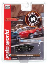 SC392B5 Auto World Thunderjet 1968 Pontiac Firebird Green HO Scale Slot Car