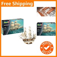 HMS Beagle 1:96 Scale Model Kit - Unbuilt Plastic Replica for Enthusiasts