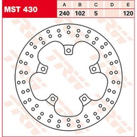 Trw Bremsscheibe (FüR: Aprilia Sl 750 Shiver Ra 07-14 Hinten )