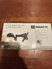 Mount-It! Full-Motion Truss/Pole TV VESA Monitor Mount 17.6 lbs. Max. MI-391 BOX