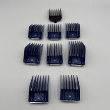 Andis 12990 Universal 8 Piece Large Comb Detachable Clipper Guard Set Wahl
