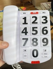 Big Button Phone for Seniors, Landline Telephone for Home, Durable Phone with...