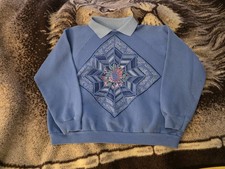 Hanes Vintage Cottagecore Graphic Pullover Sweatshirt Grandmacore, Size L