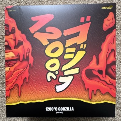 Super7 Ultimates 1200°C Godzilla (1995) Burning Meltdown Action