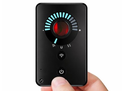Portable Hidden Camera Detector RF Bug Sweeper GPS Tracker Detector Travel