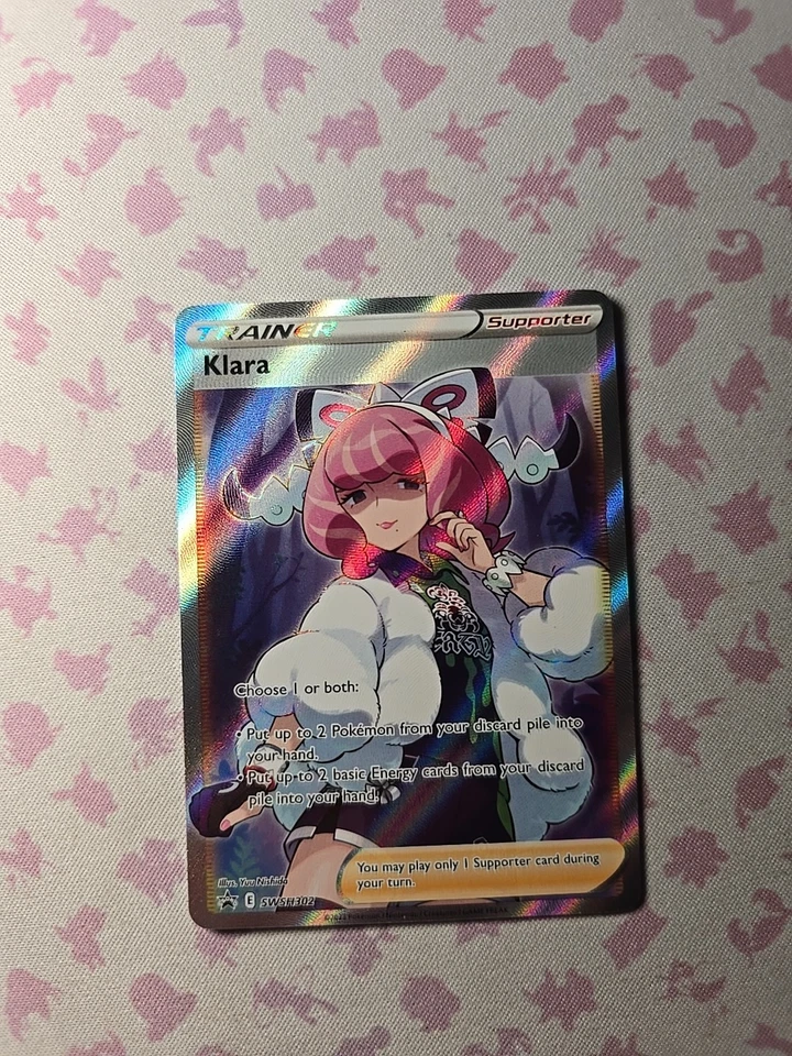 Klara (Full Art) SWSH302 SWSH: Sword & Shield Promo Cards Holo - Image 2 of 4