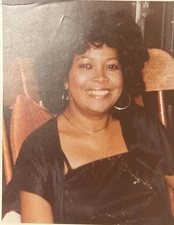 VTG Photo Beautiful African American Woman Sexy Breast Dress Hoop Earings Afro