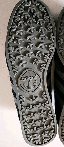 Adidas Mens AS 520 Cordura Trainers Black/Grey UK 8 1/2 US 9. AS NEW - Picture 11 of 13