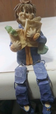 Shelf Sitters Enjoying Life Figurine WMG 2003 Women Grocery Shopping