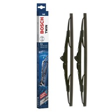 Bosch 340 - Scheibenwischer Twin - Länge: 340/340 mm Set für Frontscheibe Bosch 340 - Scheibenwischer Twin - Länge: 340/340 mm Set für Frontscheibe