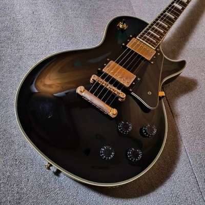 Grass Roots Les Paul Custom Model Black ESP Electric Guitar 3.86kg