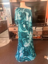 Michael Michael Kors  One Shoulder  BLOUSON STYLE  Maxi Dress Size XS
