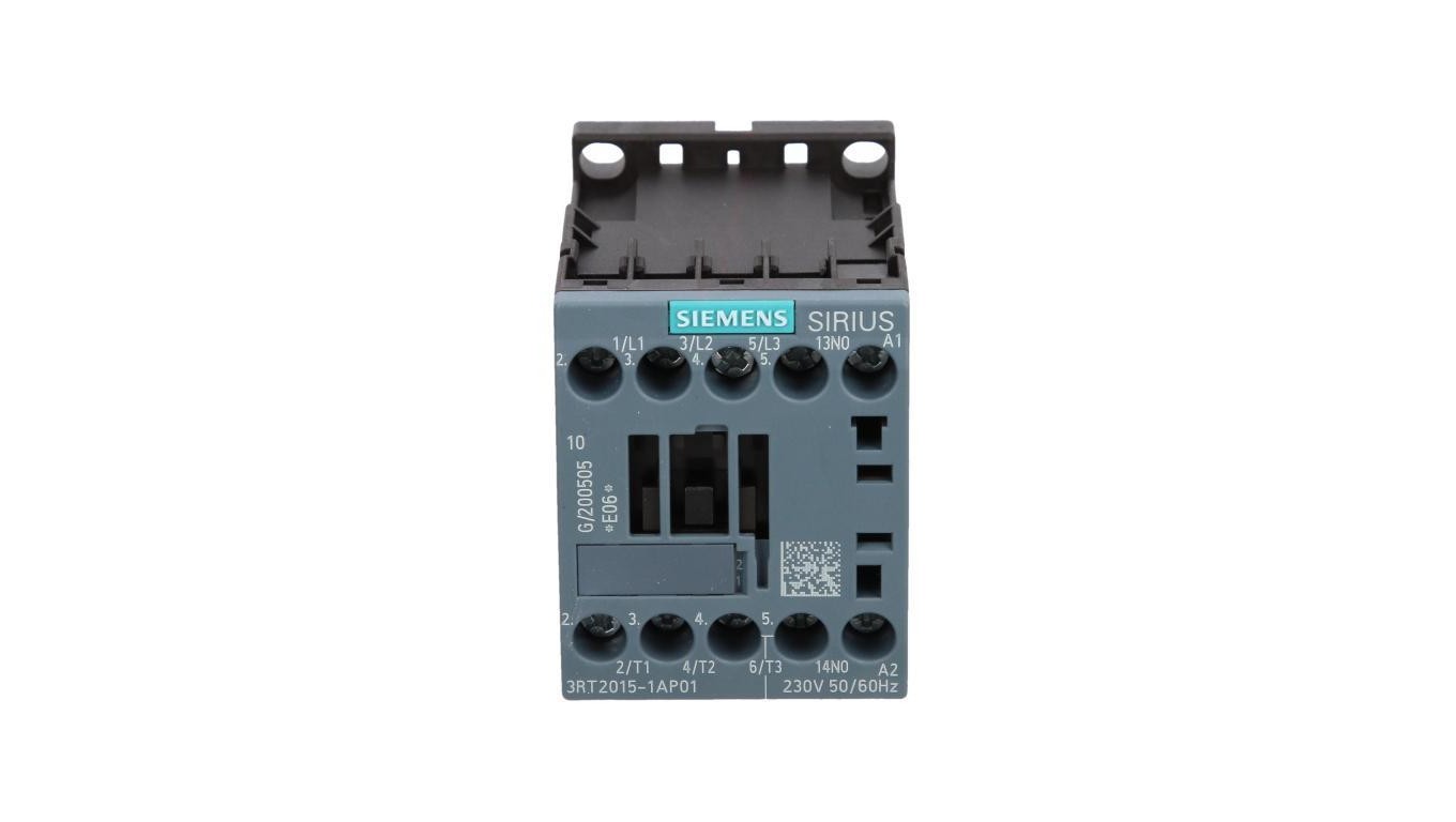 Power Contactors 7A 3P 230V AC 1Z 0R SIRIUS 3RT 3RH 3RT2015-1AP01