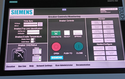 Siemens Simatic HMI Touch Panel 6AV6 646-1AD22-0AX0 ITC 2200 Input 24 VDC