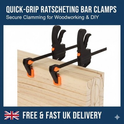 4 Zoll Backen Ratsche Abzug G Klemme Holzbearbeitung Zimmerei Zum Selbermachen Schnellspanner UK