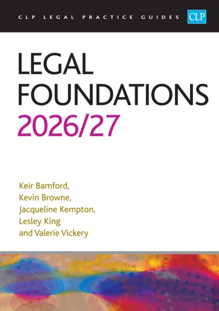 Legal Foundations 2026/27 : Legal Practice Course Guides (Lpc) Browne - Image 3