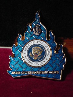 Presidential Retreat Camp David CHIEF MESS USN Challenge Coin- Free Shipping