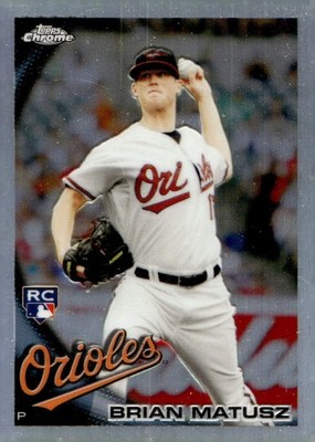 2010 Topps Update #CHR59 Brian Matusz Chrome Rookie Refractors RC