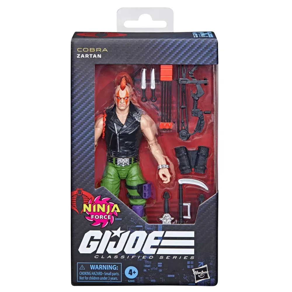 G.I. Joe Classified Series #192 Ninja Force Zartan 6