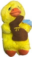 Yellow Duck Plushy W/ Candy Kids Easter 7 Inch NEW SHIPS IN 24 HOURS