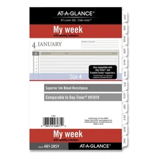 AT-A-GLANCE 481285Y Jan-Dec 2026 8.5" x 5.5" 2-Page-Per-Day Planner Refills New