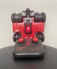 Sharper Image Sideways Racer RC Car Hover Drift 360° Stunt Toy Red