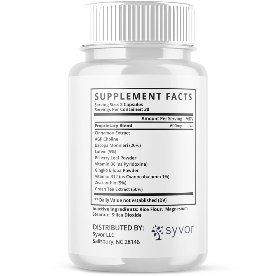 (5 Pack) Gluco Elixir Blood Advanced Support Glycogen Supplement 300 Capsules - Image 2 of 4